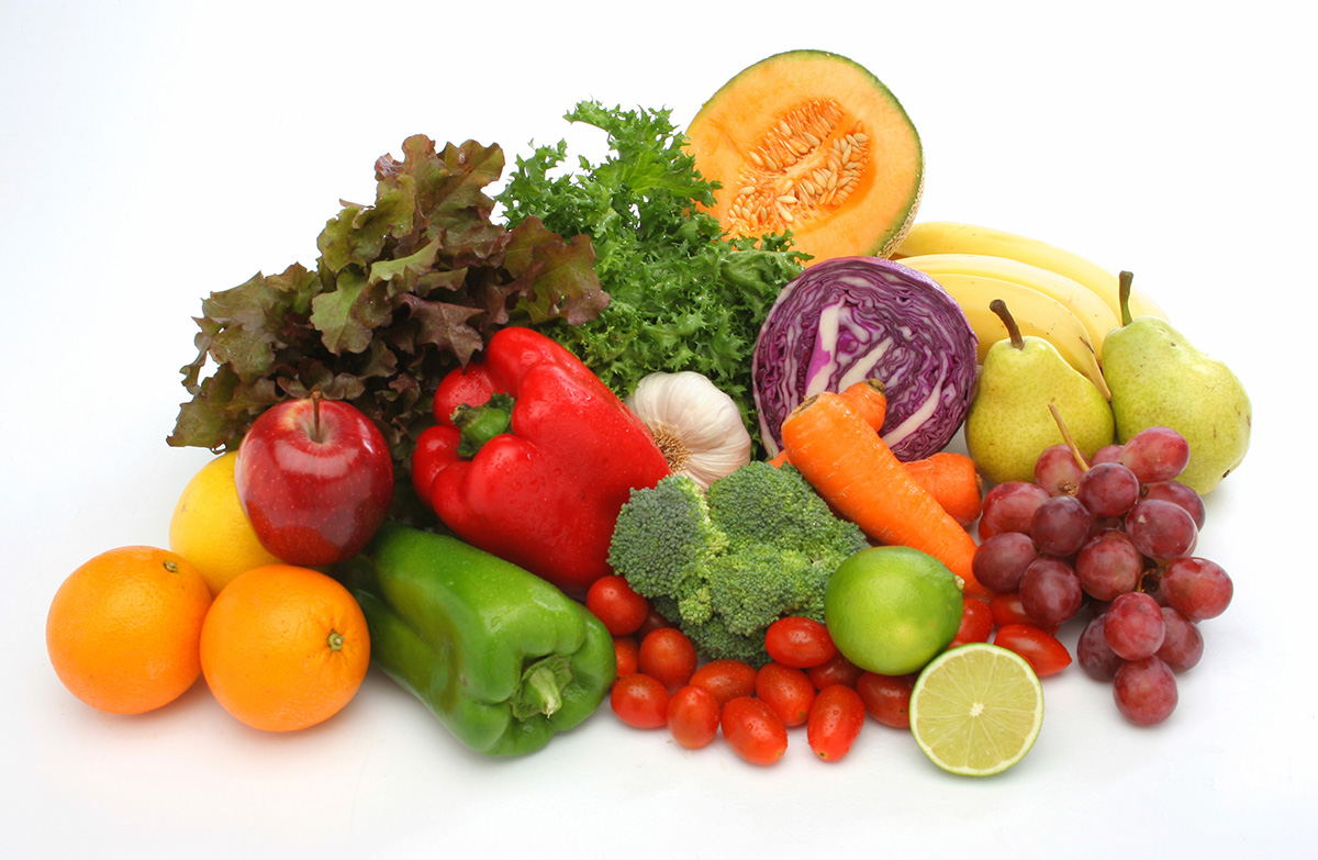 Add Color to Your Meals with Fresh Fruit and Vegetables Brock
